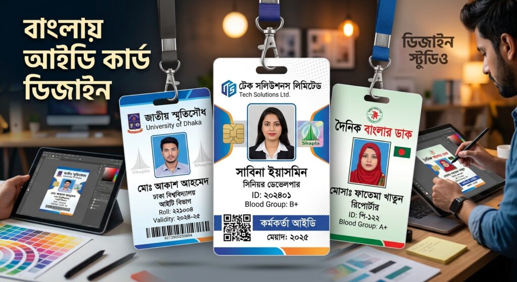 id card design in bangla
