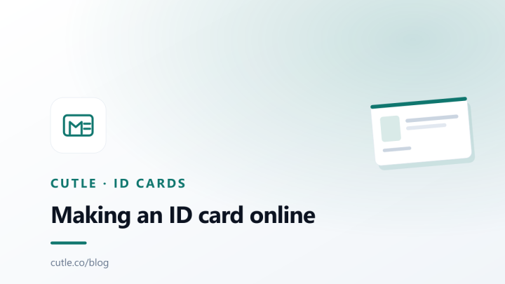 Illustrative cover artwork for the article "How to Make an ID Card Online: What to Expect".