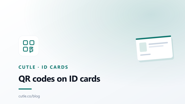 Illustrative cover artwork for the article "QR Codes on ID Cards: What They Are Good For".
