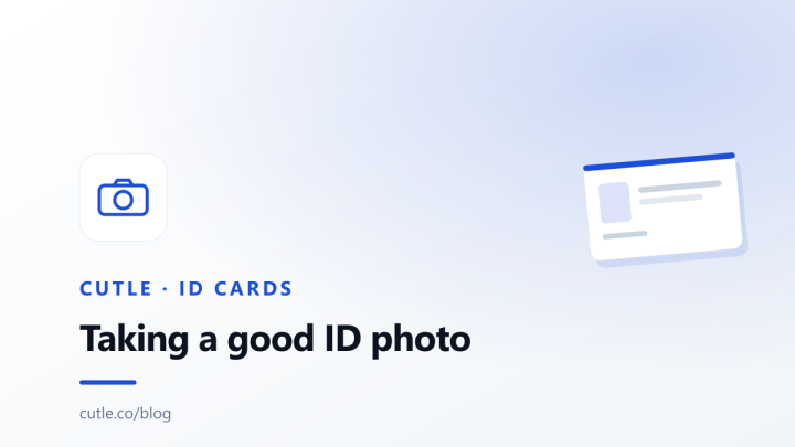 Illustrative cover artwork for the article "How to Take a Good ID Card Photo".